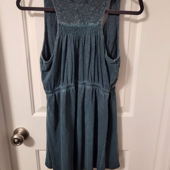 Triple Five Soul Vintage style green tank top - Picture 4 of 13